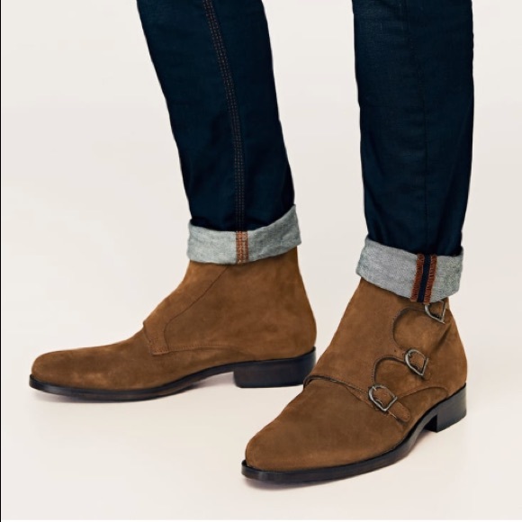 zara mens suede boots